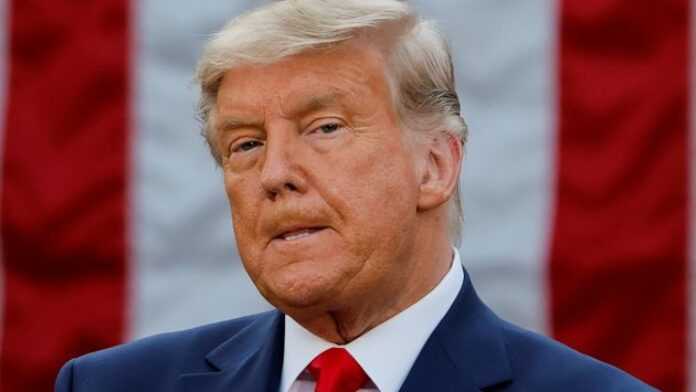 miniature du président donald trump